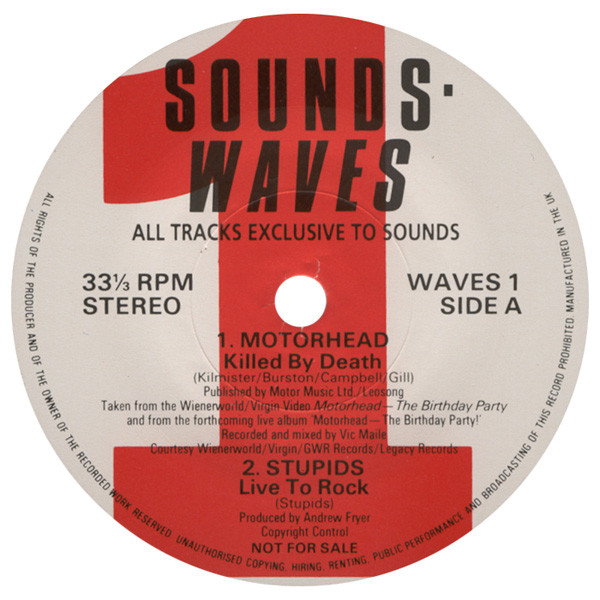 Various - Sounds ∙ Waves 1 - Used Vinyl Record 7" image 3