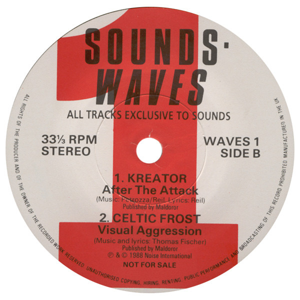 Various - Sounds ∙ Waves 1 - Used Vinyl Record 7" image 4