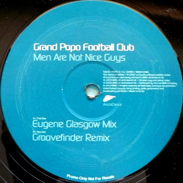 Grand Popo Football - Men Are Not Nice Guys - Used Vinyl Reco image 4