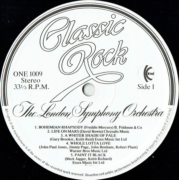 London Symphony Orch - Classic Rock - Used Vinyl Record image 5
