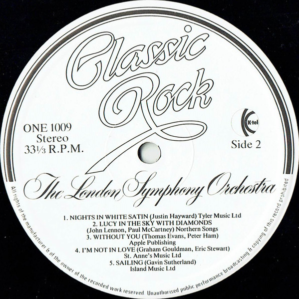 London Symphony Orch - Classic Rock - Used Vinyl Record image 6