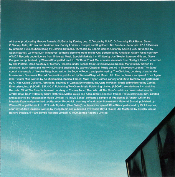 Groove Armada - Vertigo - CD image 8