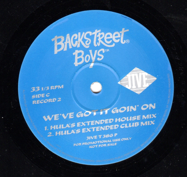 Backstreet Boys - We've Got It Goin' On - Used Vinyl Record 1 image 5