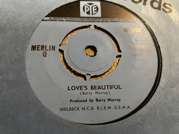 Merlin Q - Secret / Love's Beautiful - Used Vinyl Record 7" image 2