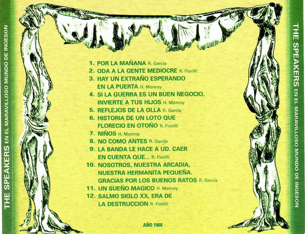 Los Speakers - En El Maravilloso Mundo De Ingeson - CD image 4