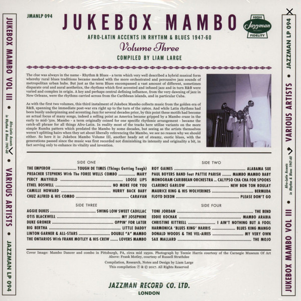 Various - Jukebox Mambo Vol. III - Vinyl Record image 2