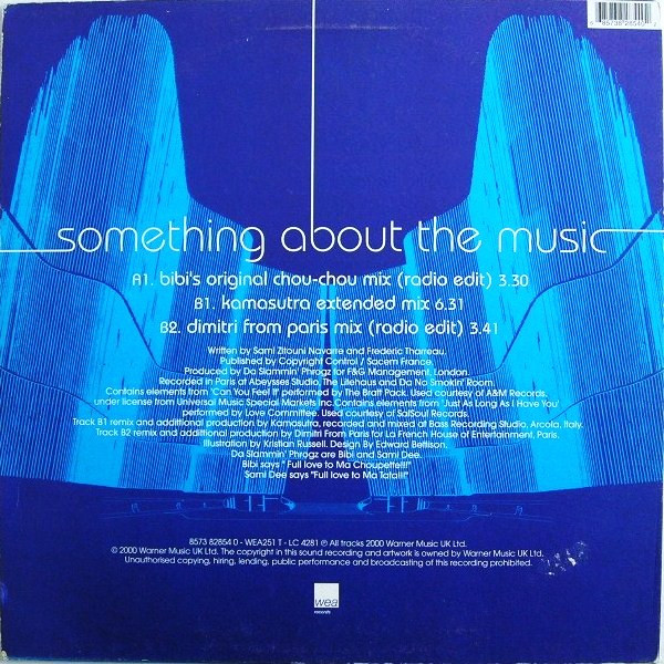 Da Slammin' Phrogz - Something About The Music - Used Vinyl Record 12 image 2