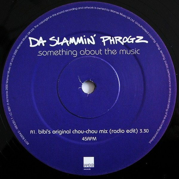 Da Slammin' Phrogz - Something About The Music - Used Vinyl Record 12 image 3