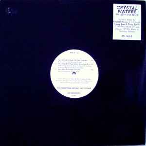 Crystal Waters - Say... If You Feel Alright - Used Vinyl Reco image 1