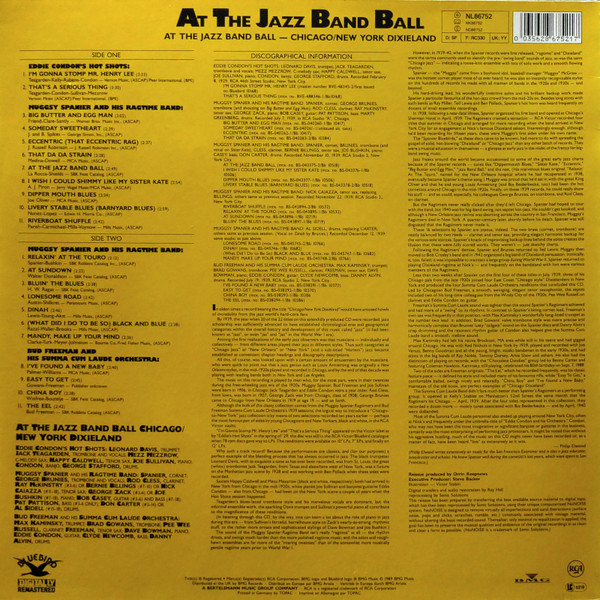 Various - At The Jazz Band Ball - Chicago/New York Dixieland - Used Viny image 2