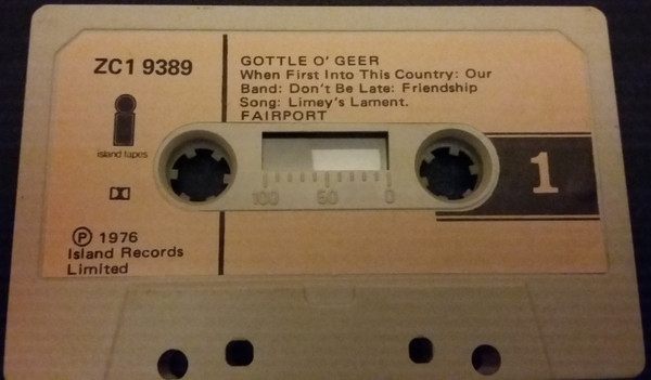 Fairport Convention - Gottle O'Geer - Used Cassette image 5