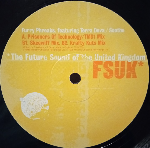 Furry Phreaks - Soothe Part Two - Used Vinyl Record 12" image 2