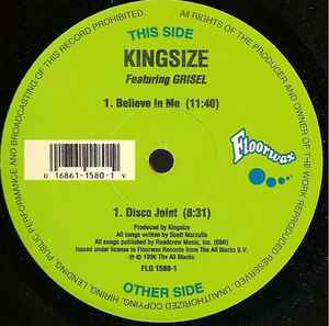 King-Size - Believe In Me / Disco Joint - Used Vinyl Record 12" image 1