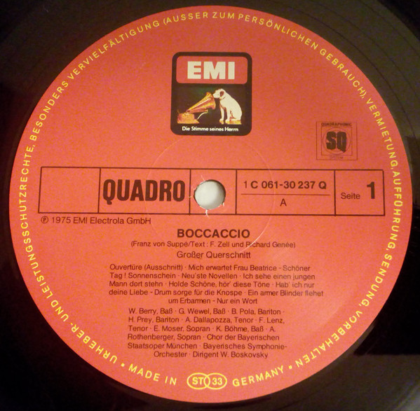 Franz von Suppe - Boccaccio (Großer Querschnitt) - Used Vinyl Recor image 3