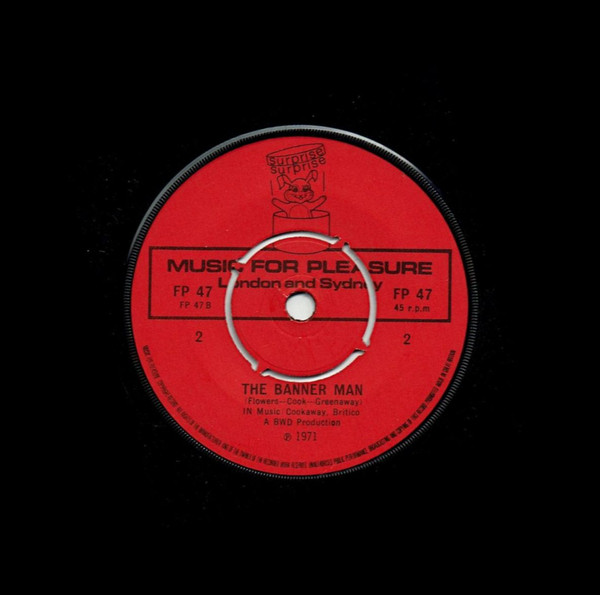 Unknown Artist - Congratulations / Banner Man - Used Vinyl Record 7" image 4
