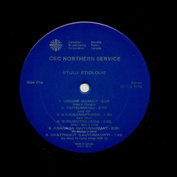 Etulu Etidlouie - Today's Thoughts - Used Vinyl Record image 3