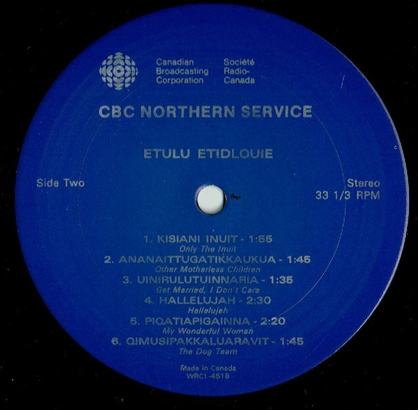 Etulu Etidlouie - Today's Thoughts - Used Vinyl Record image 4