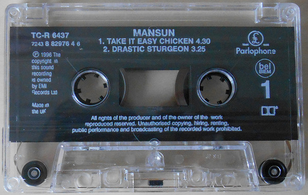 Mansun - Two EP - Used Cassette image 3