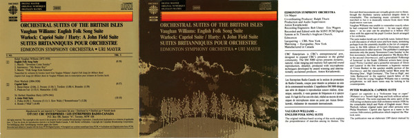 Ralph Vaughan Willia - Orchestral Suites Of The British Isles = Suite image 4