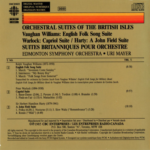 Ralph Vaughan Willia - Orchestral Suites Of The British Isles = Suite image 5