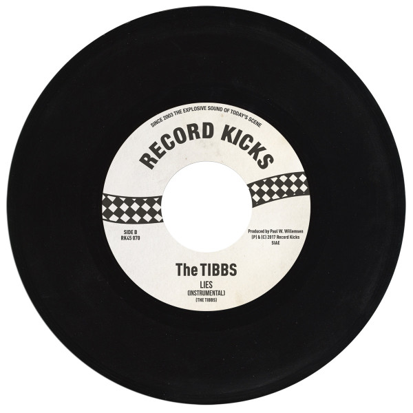 Tibbs - Lies - Vinyl Record 7" image 2