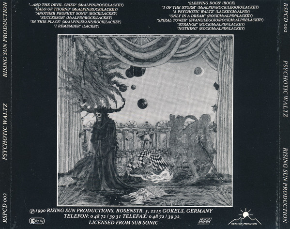 Psychotic Waltz - A Social Grace - Used CD image 2