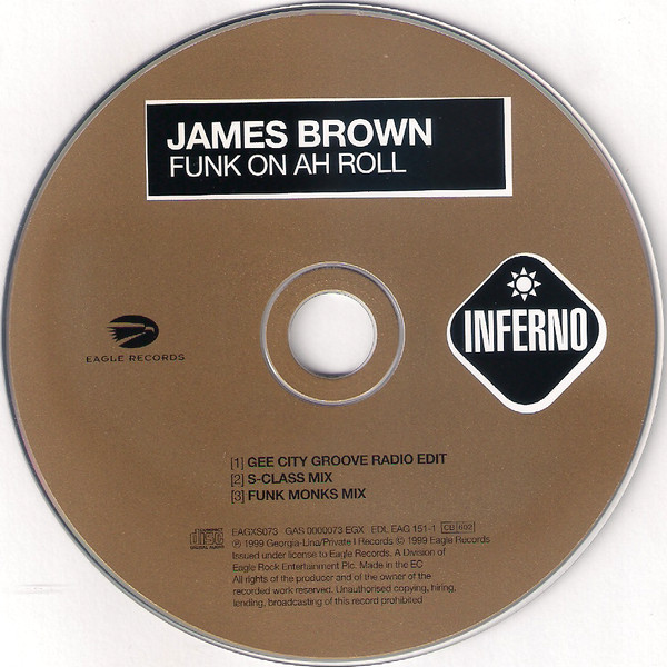 James Brown - Funk On Ah Roll - Used CD image 6