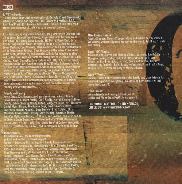 Nickelback - Silver Side Up - Used CD image 12
