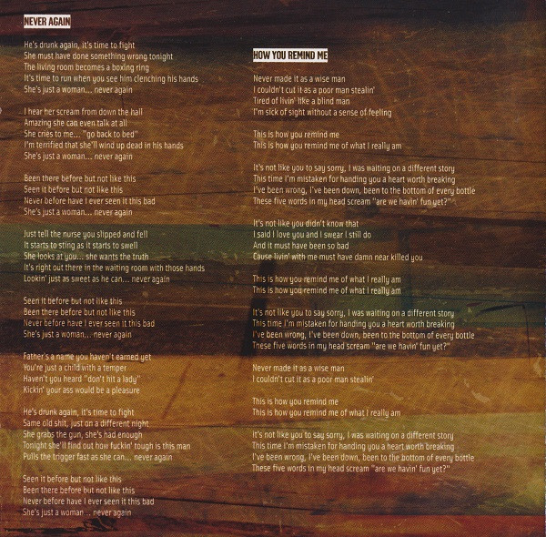 Nickelback - Silver Side Up - Used CD image 5