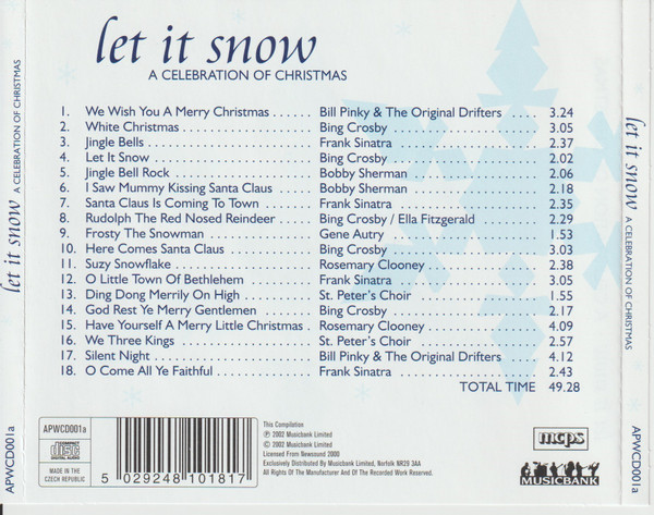Various - Let It Snow (A Celebration Of Christmas) - Used CD image 2