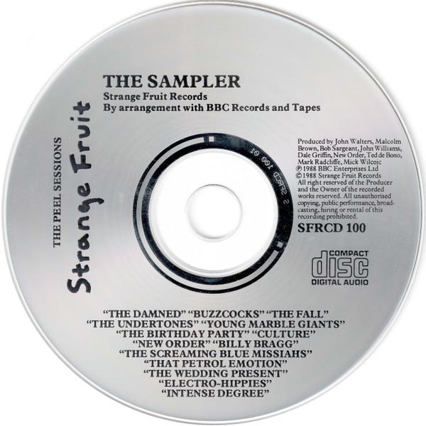 Various - Peel Sessions - The Sampler - Used CD image 3