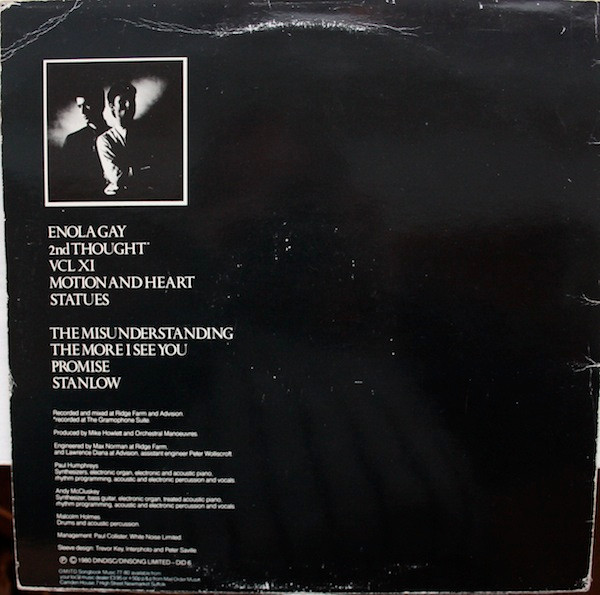 Orchestral Manoeuvre - Organisation - Used Vinyl Record image 2