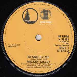 Mickey Gilley - Stand By Me - Used Vinyl Record 7" image 1