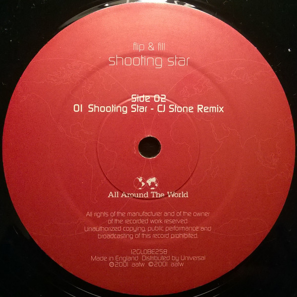 Flip & Fill - Shooting Star - Used Vinyl Record 12" image 4