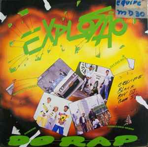 Various - Explosão Do Rap - Used Vinyl Record image 1