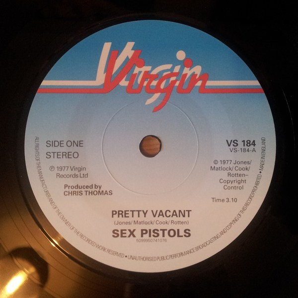 Sex Pistols - Pretty Vacant - Used Vinyl Record 7" image 3
