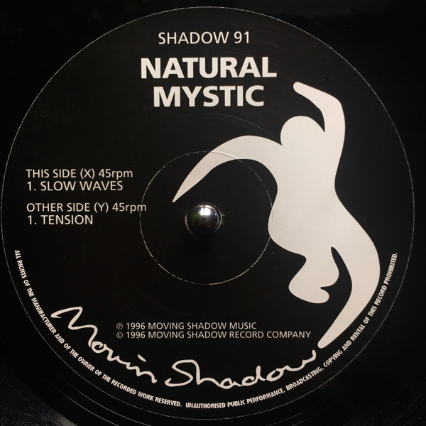 Natural Mystic - Slow Waves / Tension - Used Vinyl Record 12" image 3