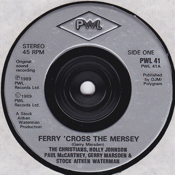 Various - Ferry 'Cross The Mersey - Used Vinyl Record 7" image 3