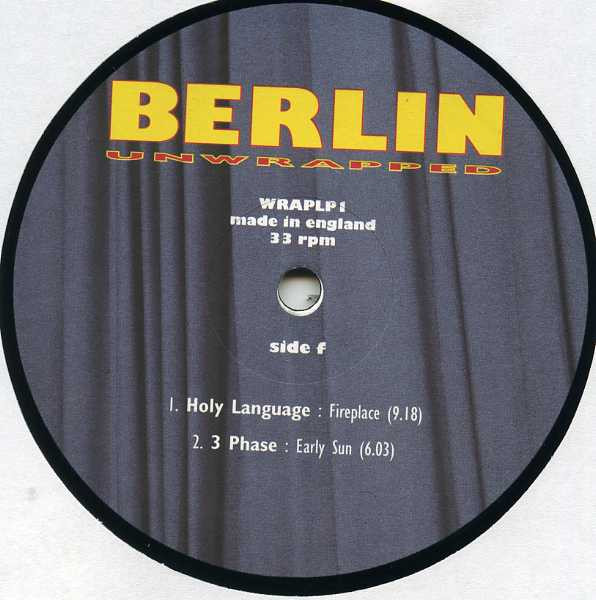 Various - Berlin Unwrapped - Vinyl Record 12" image 8