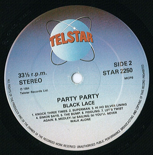 Black Lace - Party Party - Used Vinyl Record image 4