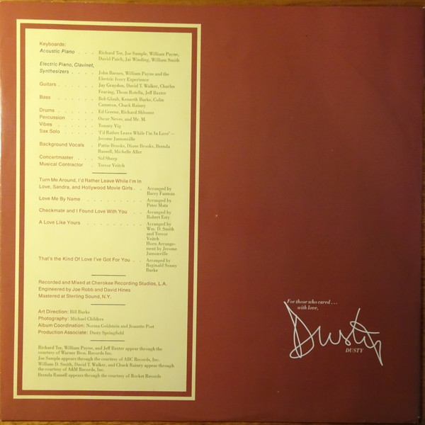 Dusty Springfield - It Begins Again.... - Used Vinyl Record image 6