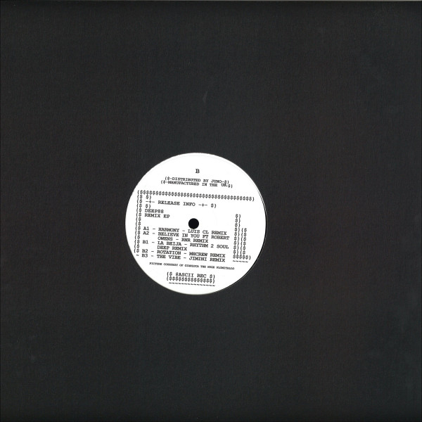 Deep88 - Remix EP - Vinyl Record 12" image 2
