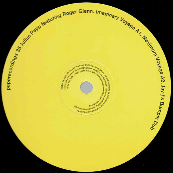 Julius Papp - Imaginary Voyage - Used Vinyl Record 12" image 3