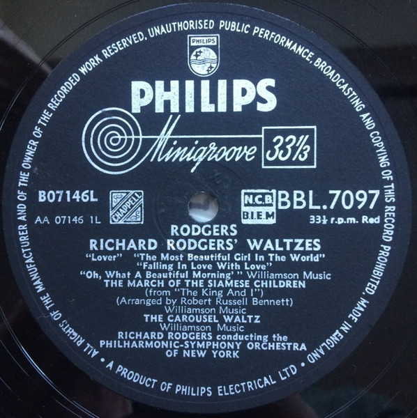 Richard Rodgers - Conducting The Philharmonic-Symphony Orchestra Of image 3