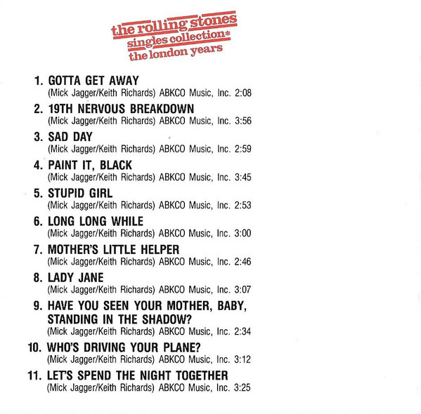 Rolling Stones - Singles Collection - The London Years - Used CD image 12