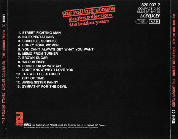 Rolling Stones - Singles Collection - The London Years - Used CD image 16