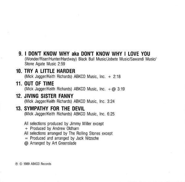Rolling Stones - Singles Collection - The London Years - Used CD image 19