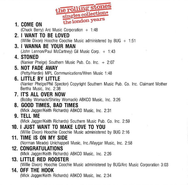 Rolling Stones - Singles Collection - The London Years - Used CD image 6