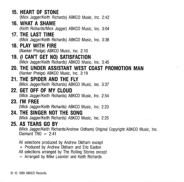 Rolling Stones - Singles Collection - The London Years - Used CD image 7