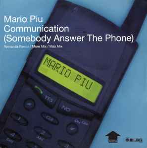 Mario Più - Communication (Somebody Answer The Phone) - Used Vinyl R image 1